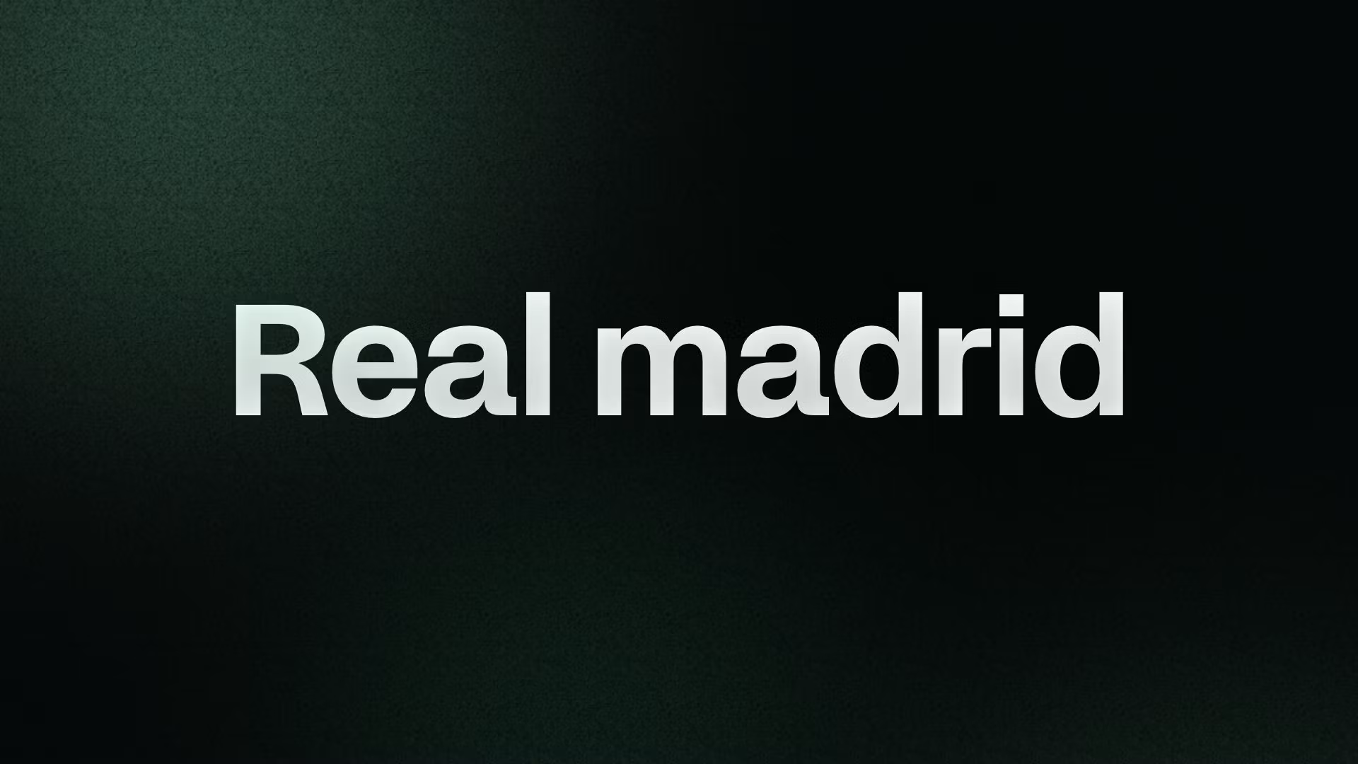 Real madrid