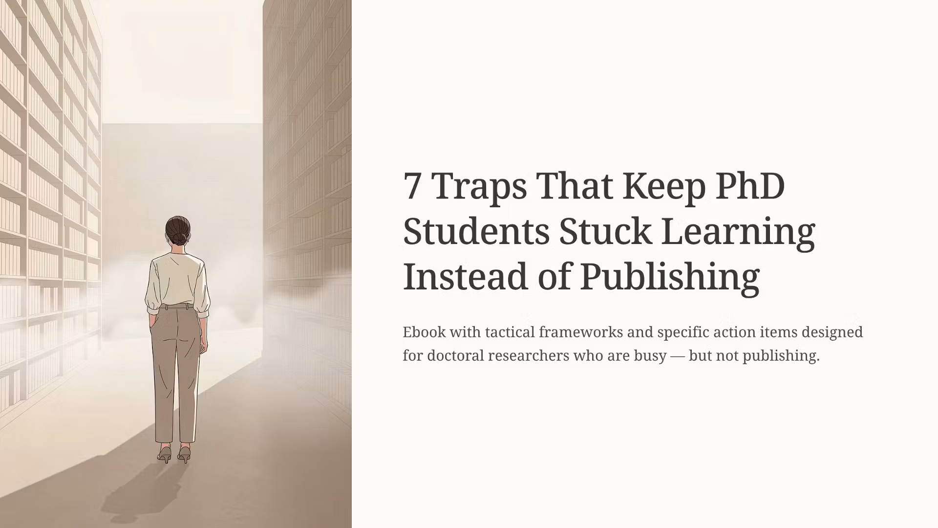 PhD Publishing Breakthrough