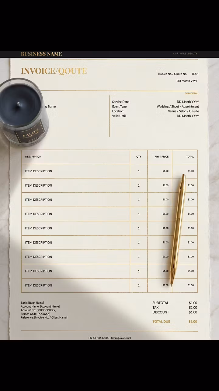 Beauty Business Premium Starter Template