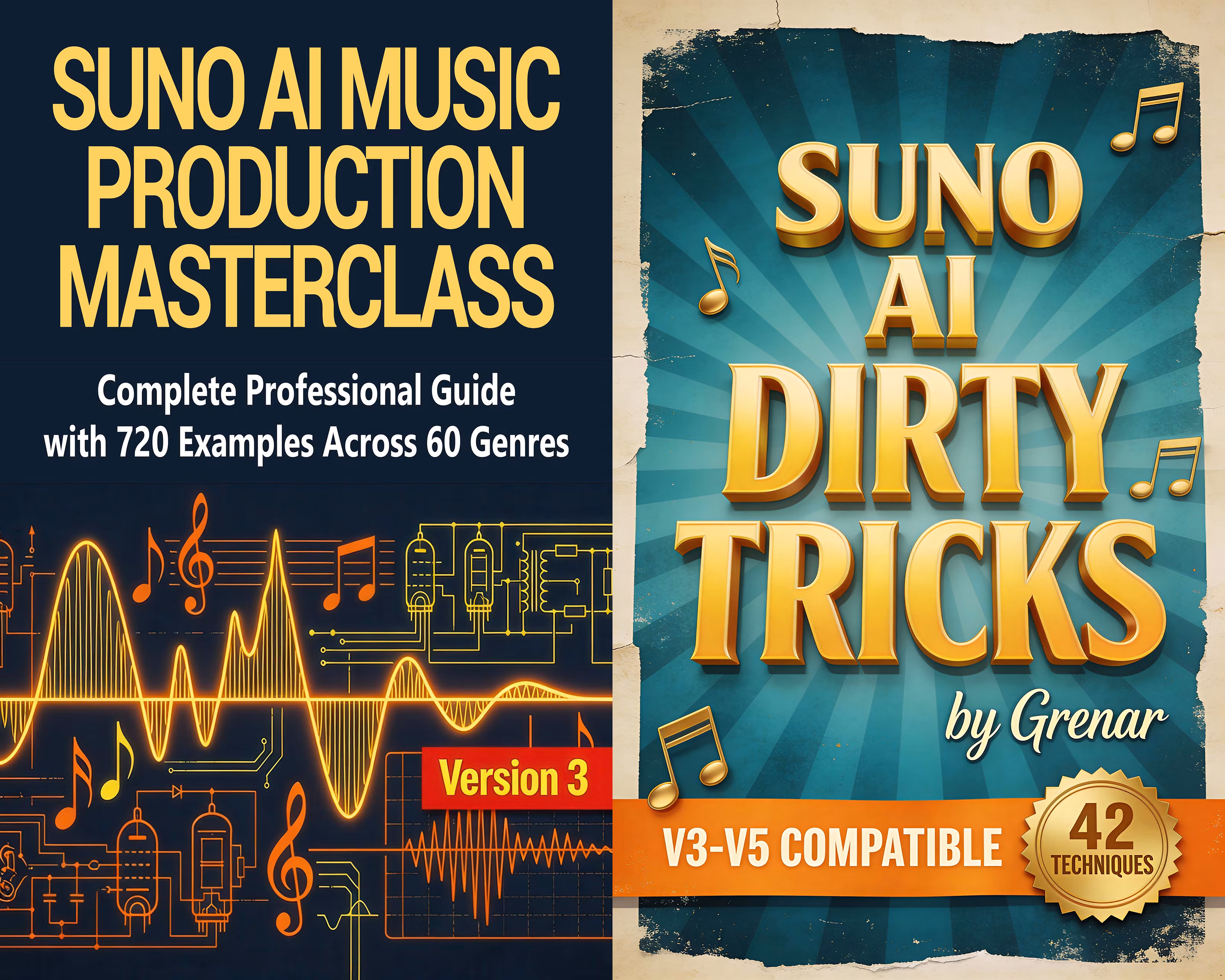 Suno Masterclass Bundle (2 PDF ebooks)
