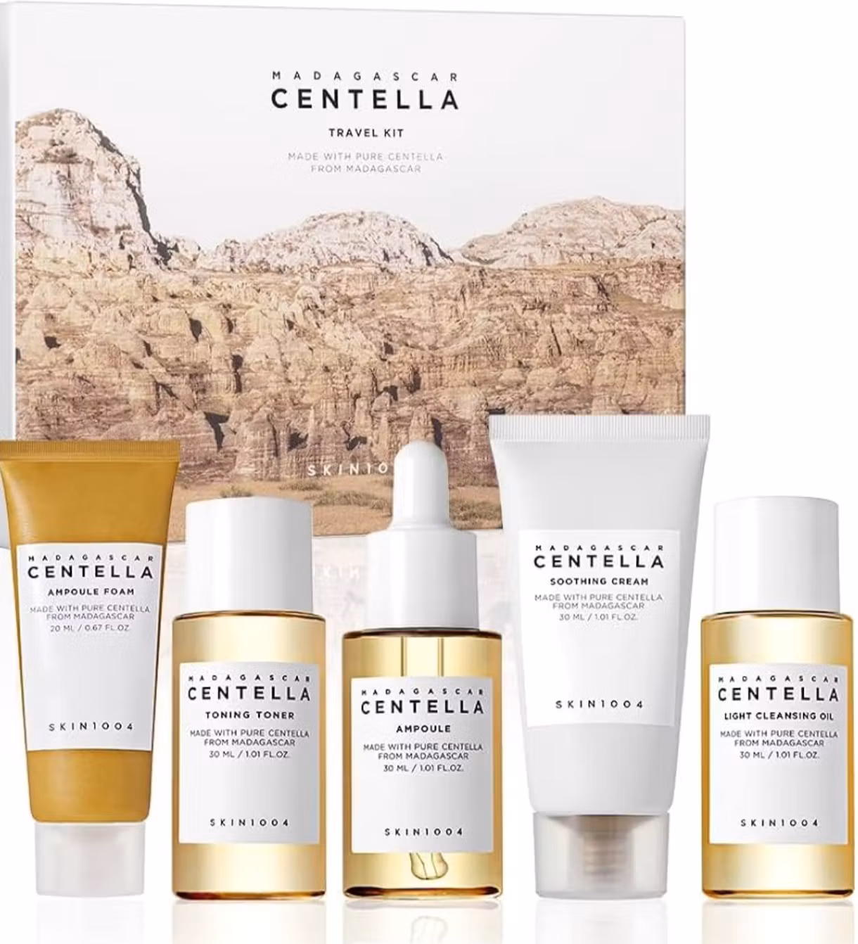 [SKIN104 Official Shop] Madagascar Centella Travel Kit - Moisturizing Gentle Ski
