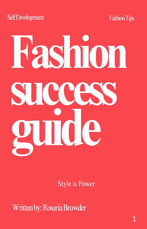 Fashion E-Book