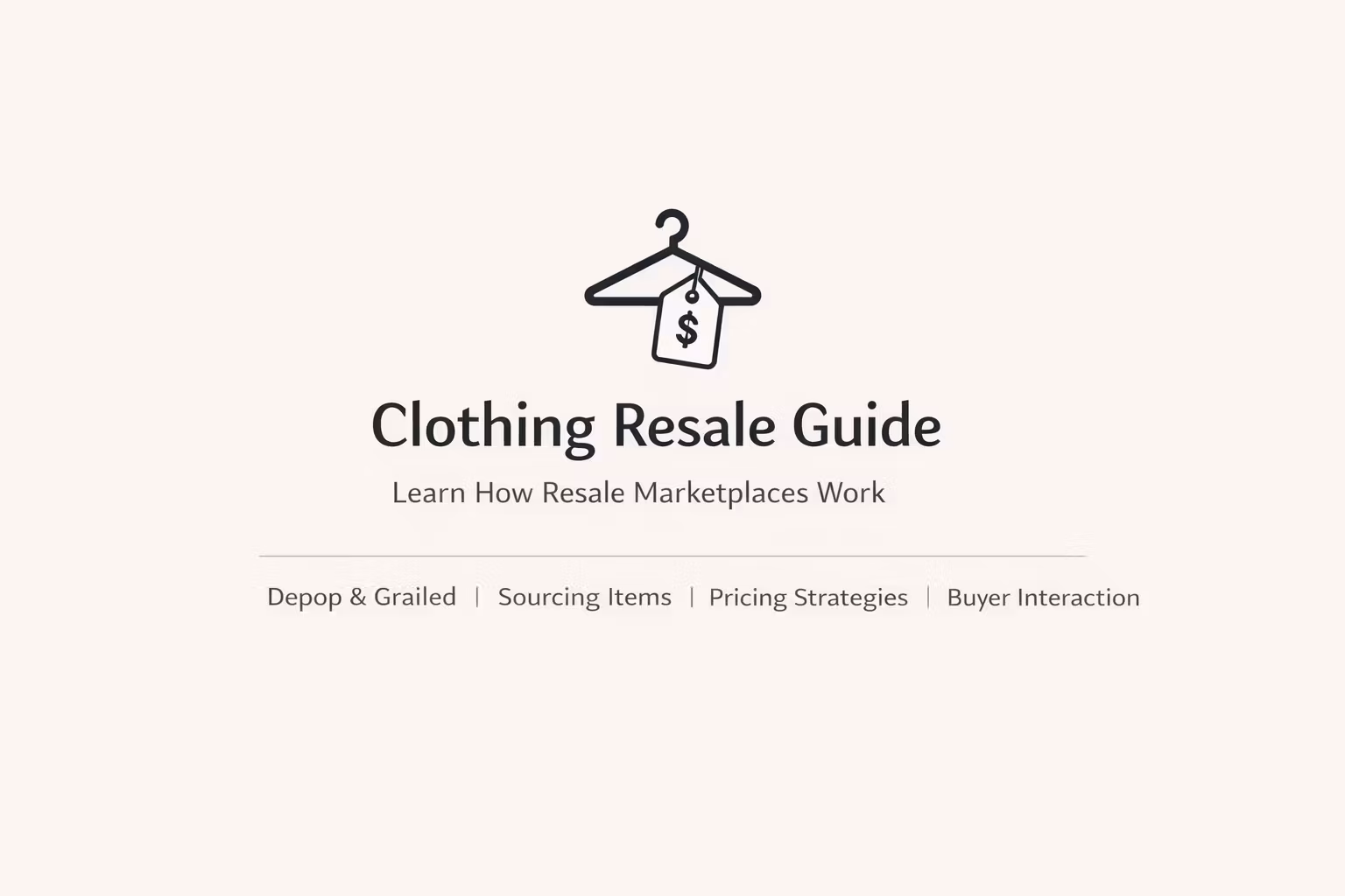 ⚙️ Chapter 7 Building a Resale Workflow — From First Item to Consistent Activity