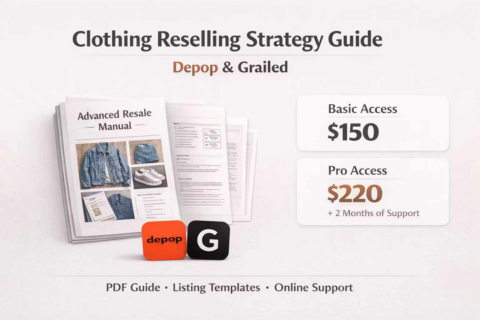 Depop & Grailed Clothing Reselling Guide