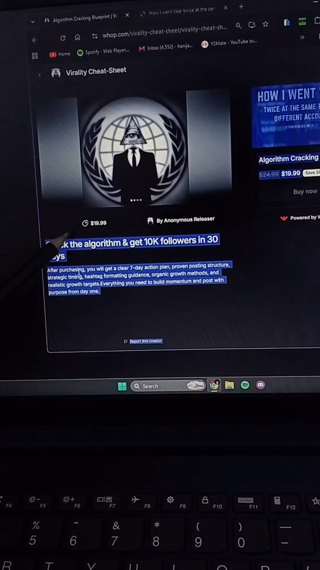 100M views in 8 weeks