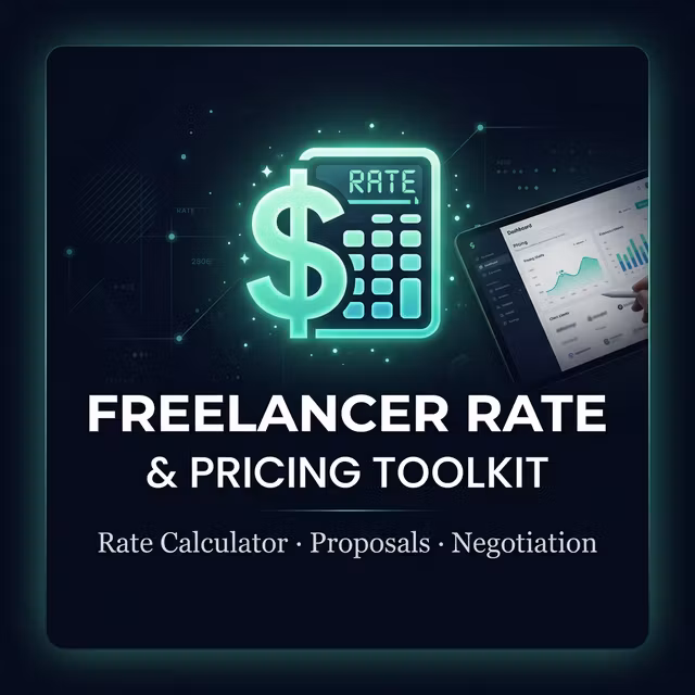 Freelancer Rate and Pricing Toolkit