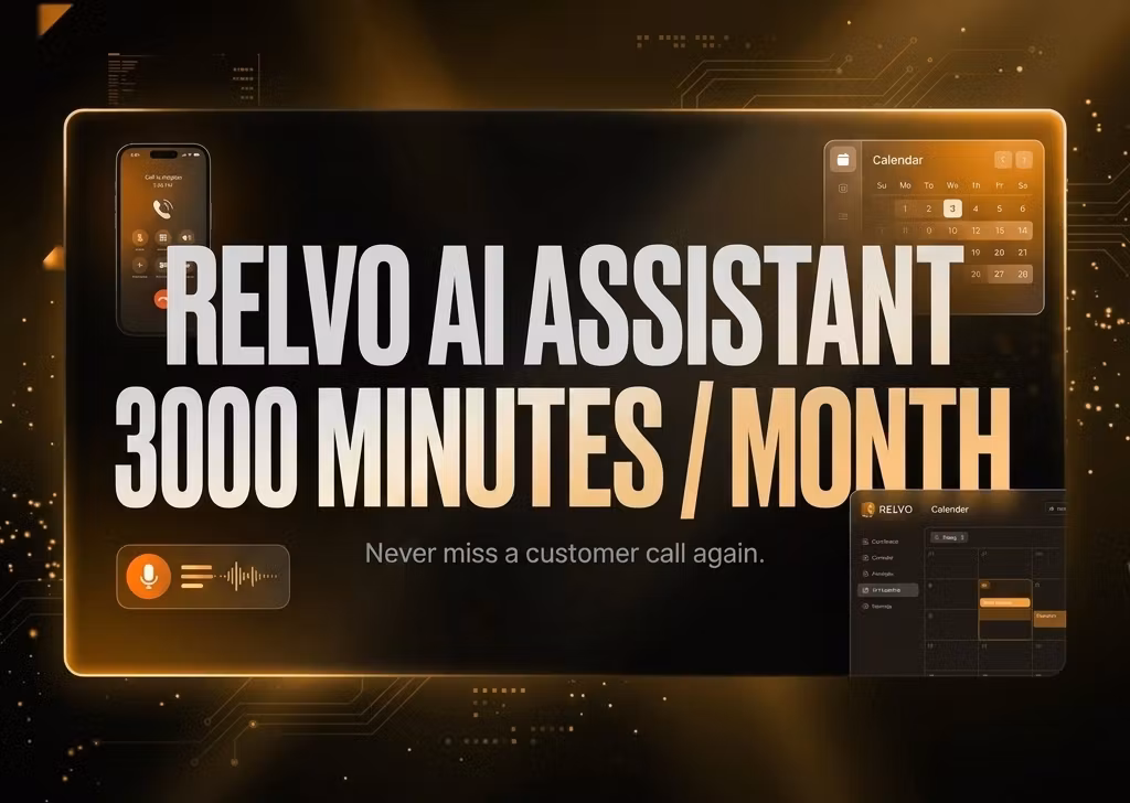 Relvo AI Assistant – 3000 Minutes