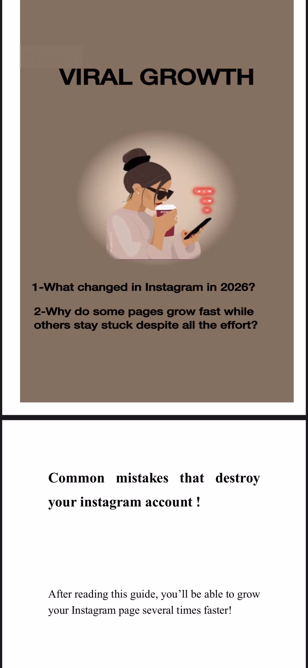 Mistakes that kill IG growth 