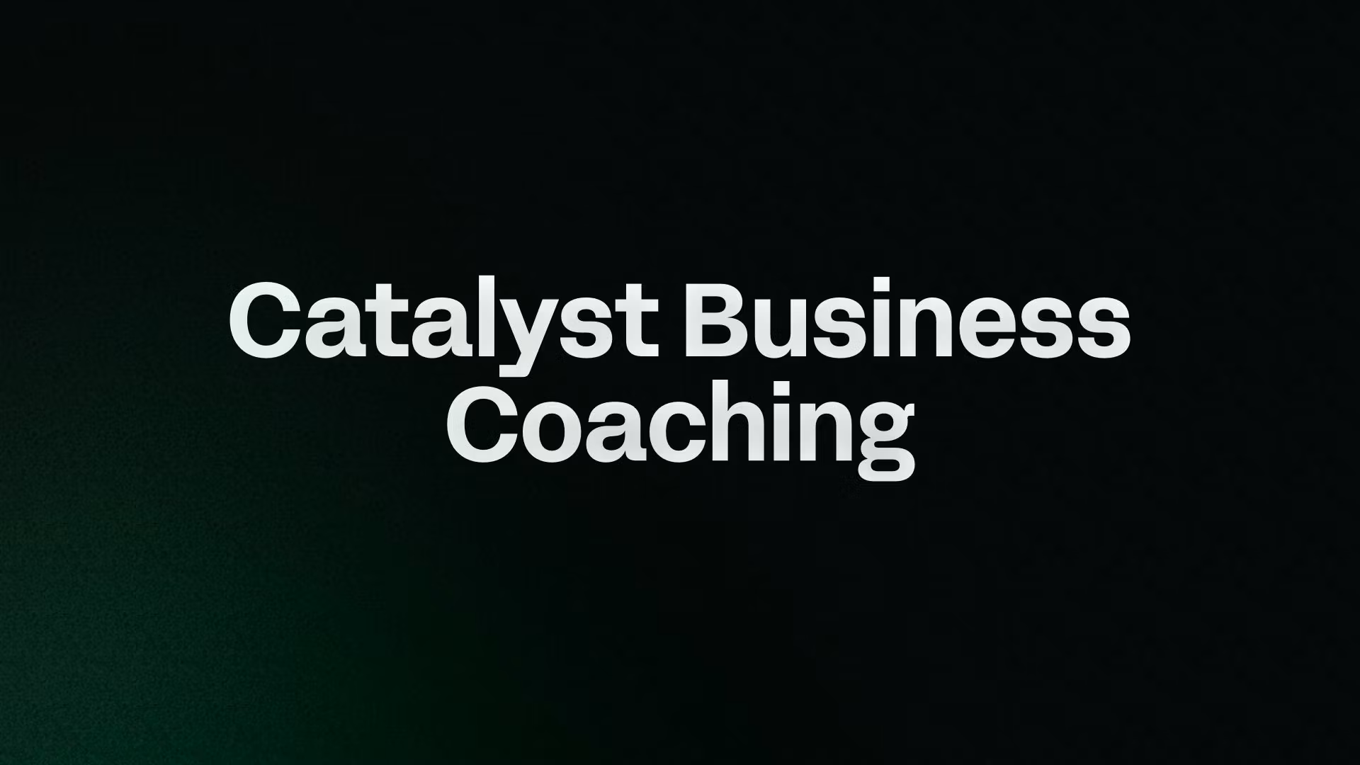 Catalyst Business Coaching
