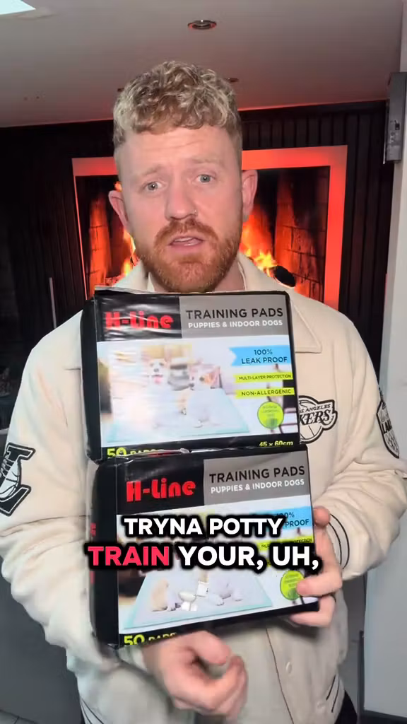 1 pack of 100 Large Pads 60x45CM Blue