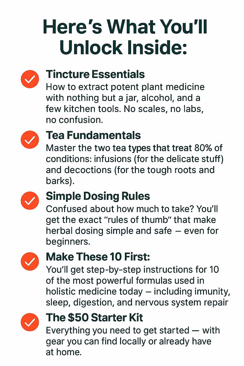 Herbal Formulation Mastery Course