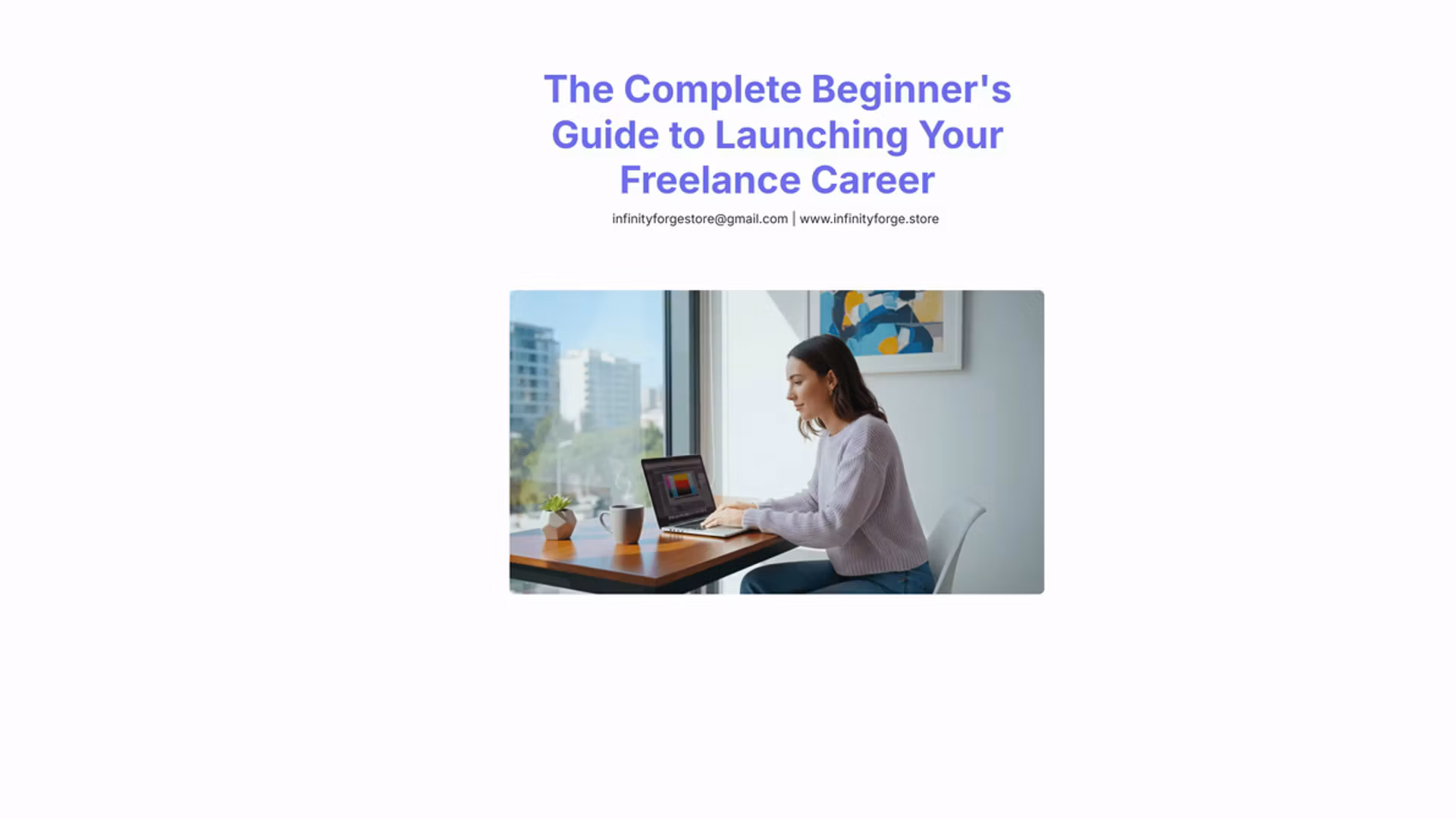  Freelancing For Beginners