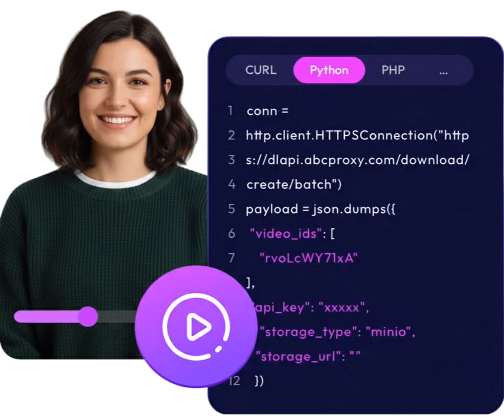 Video Downloader API