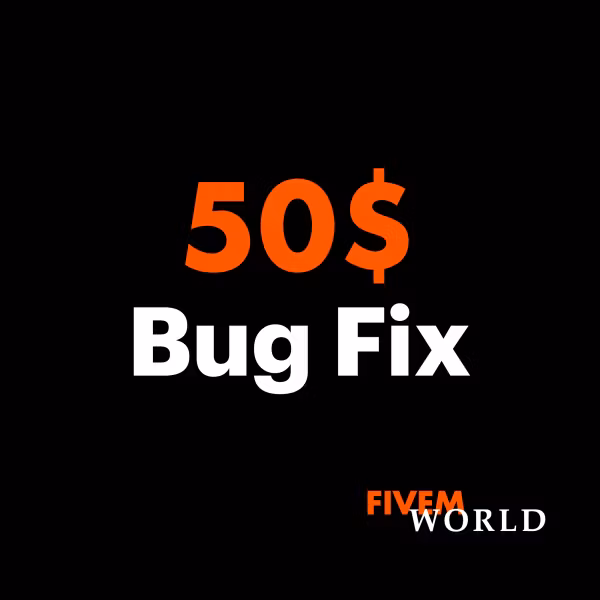 $50 Bug Fix — Full Resource Repair