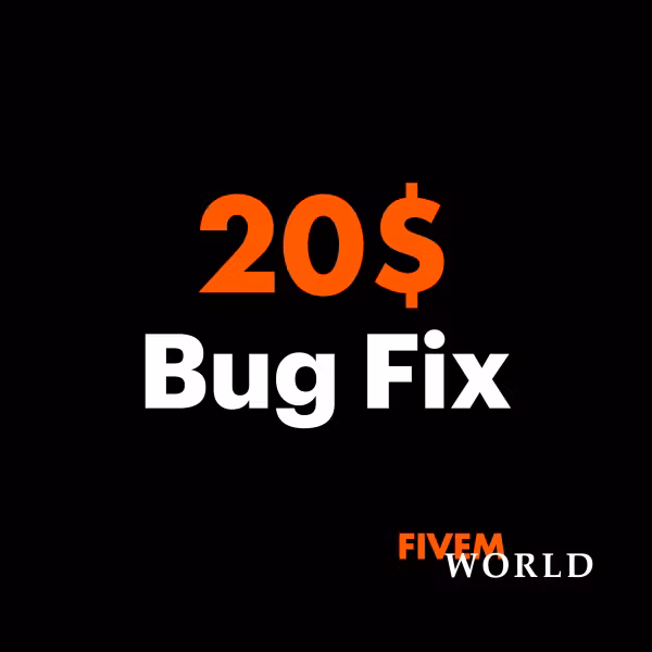 $20 — Multi Bug Fix