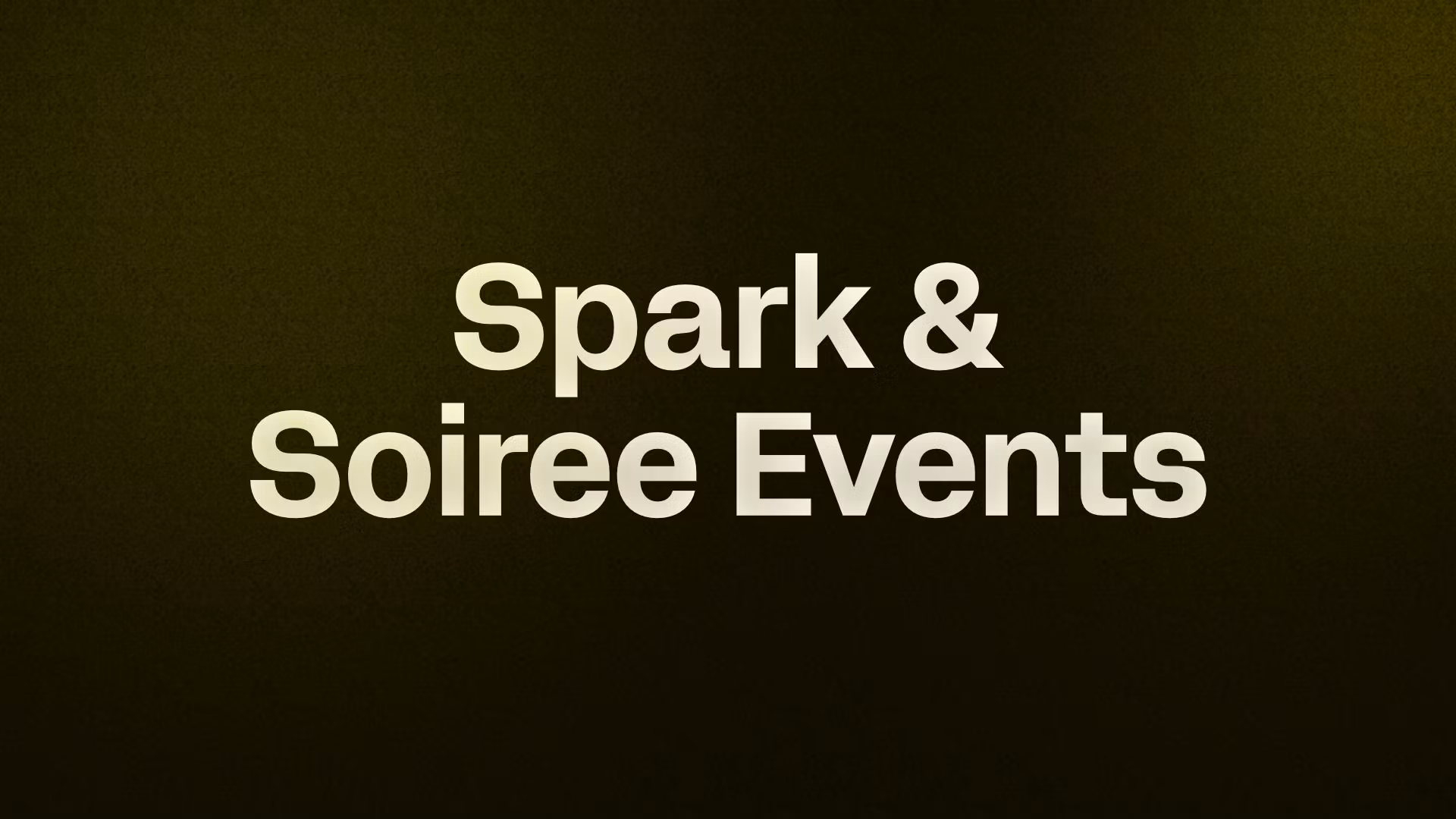 Spark & Soiree Events