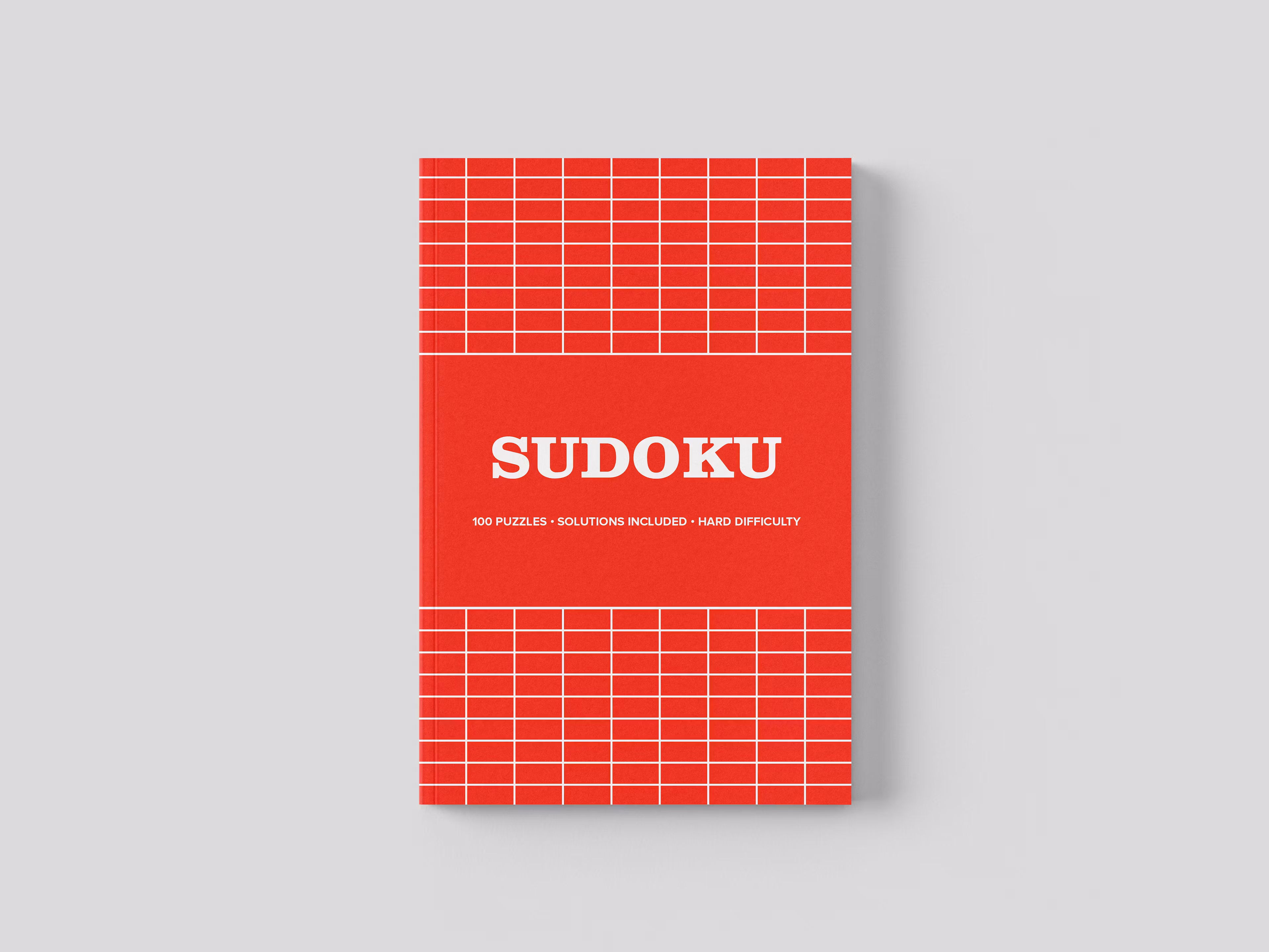 100 Hard Sudoku Puzzles Red Edition