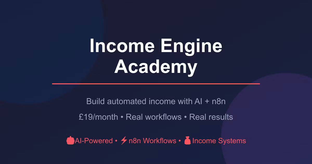 Income Engine Academy