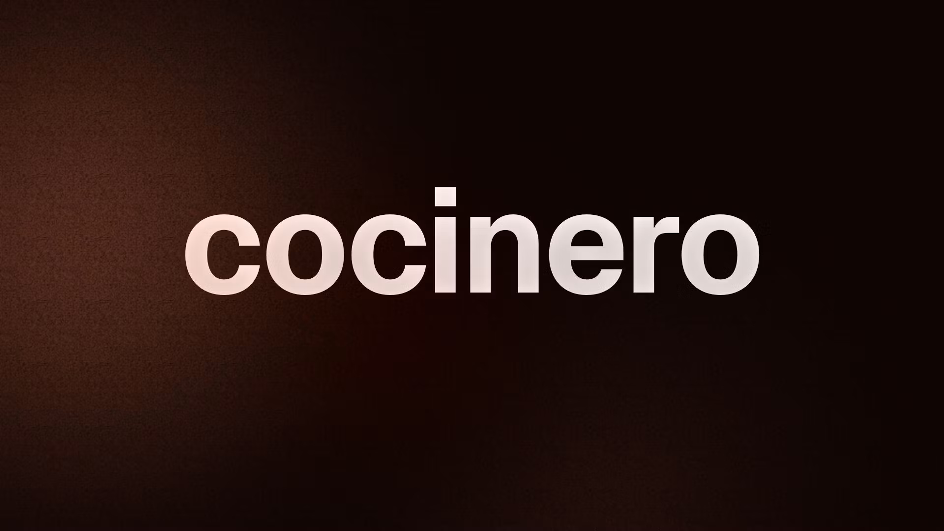 cocinero