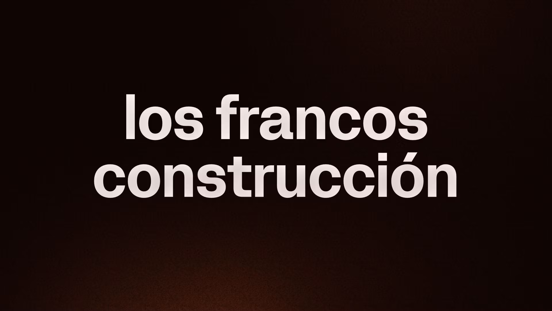 los francos construcción 