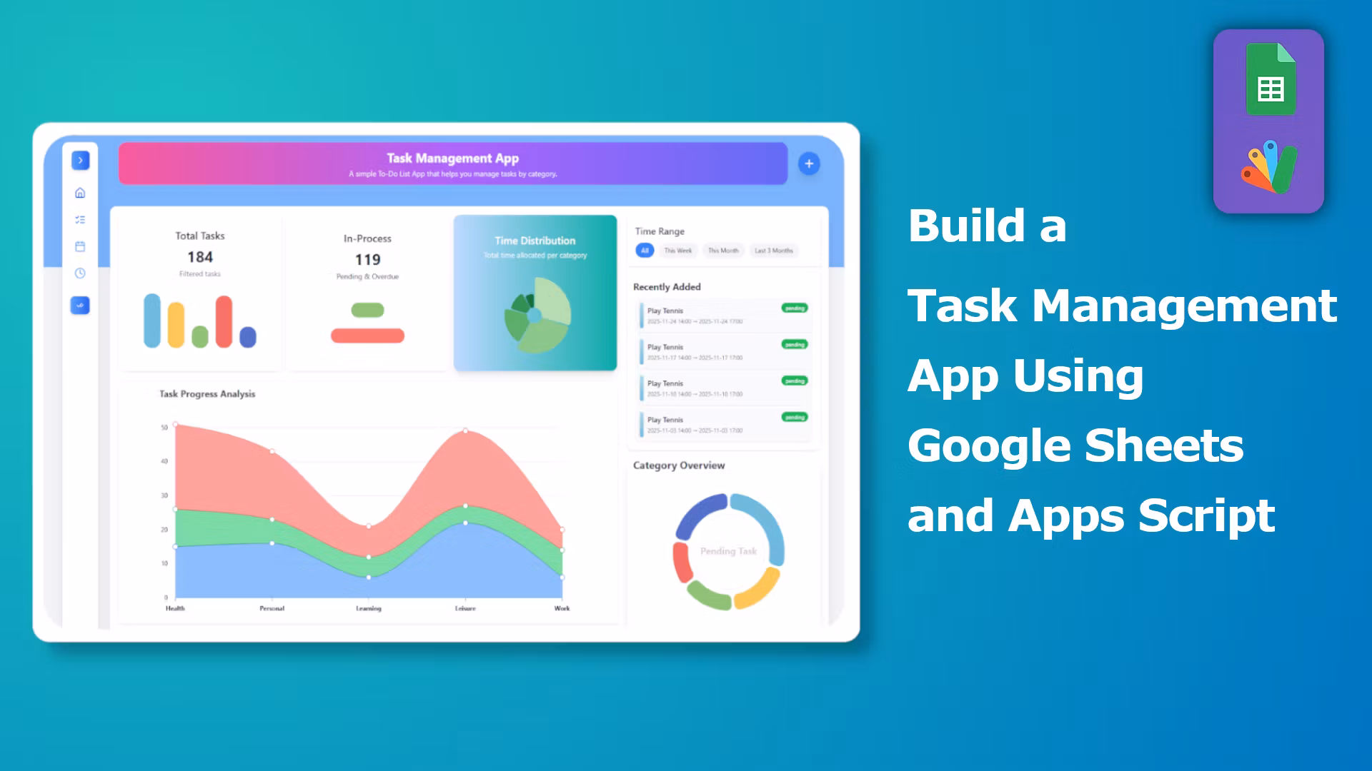 Task Planner - React & Apps Script Source Code