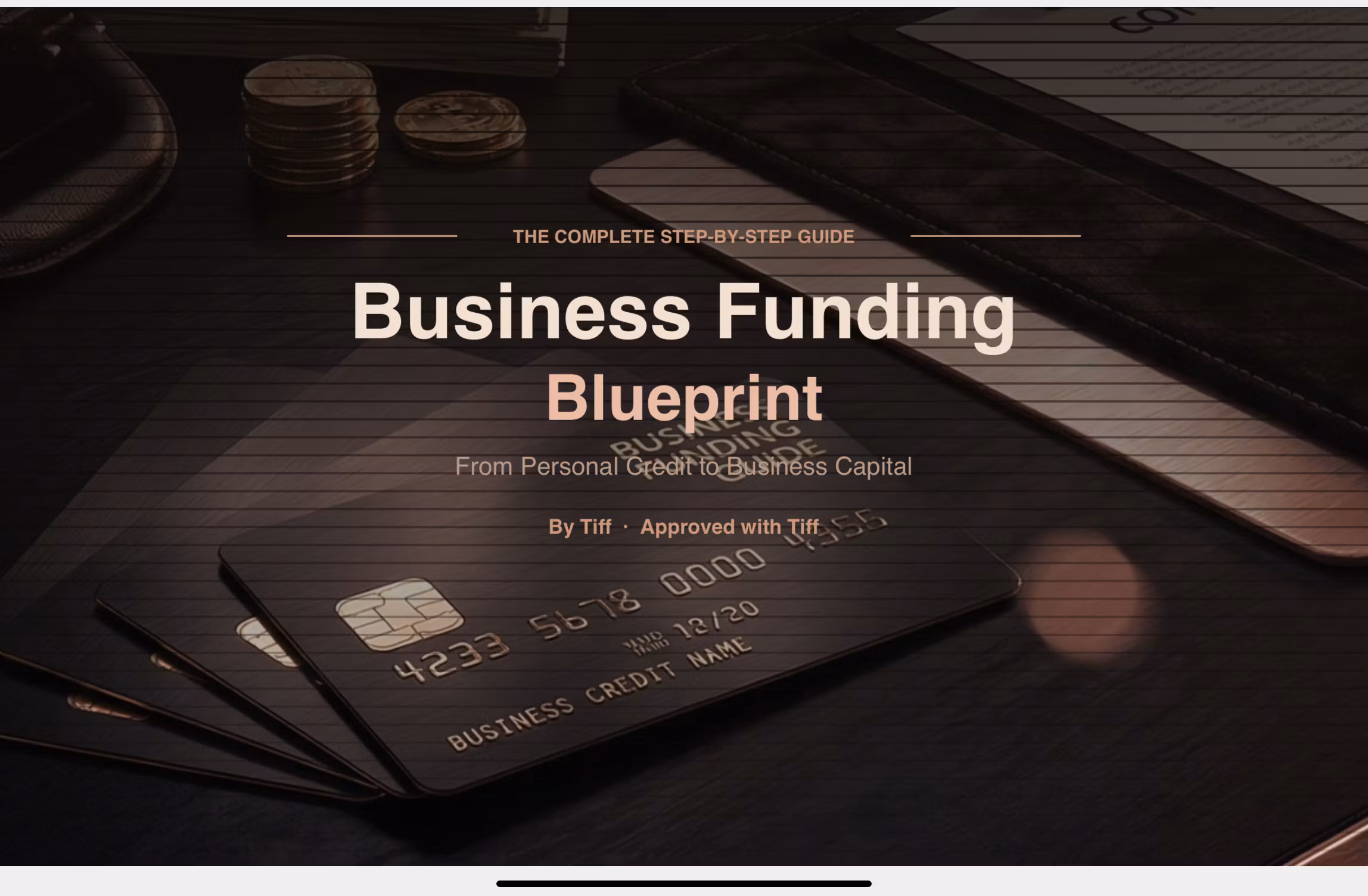 Business Funding Blueprint 