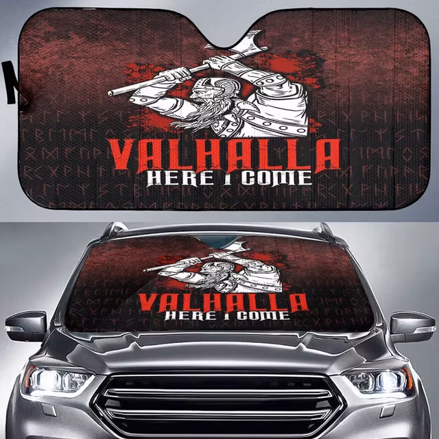 Valhalla Here I Come Sunshade