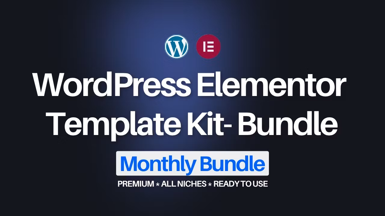 WordPress Template Bundle - Monthly
