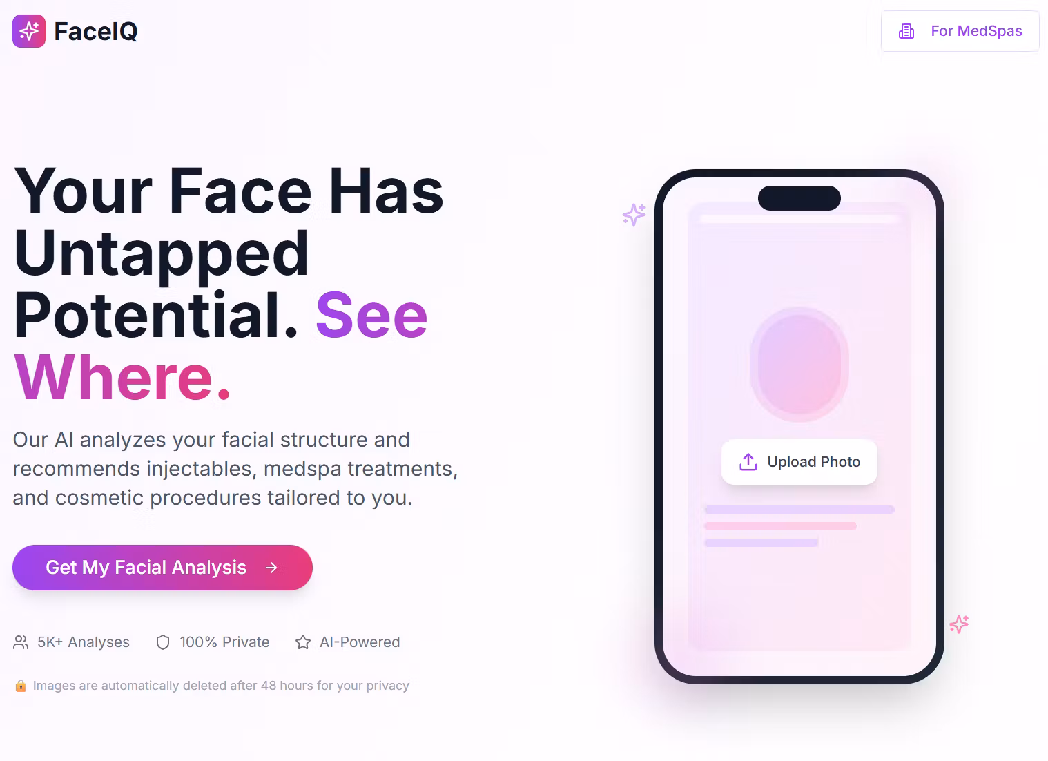 FaceIQ AI Influencer Edits