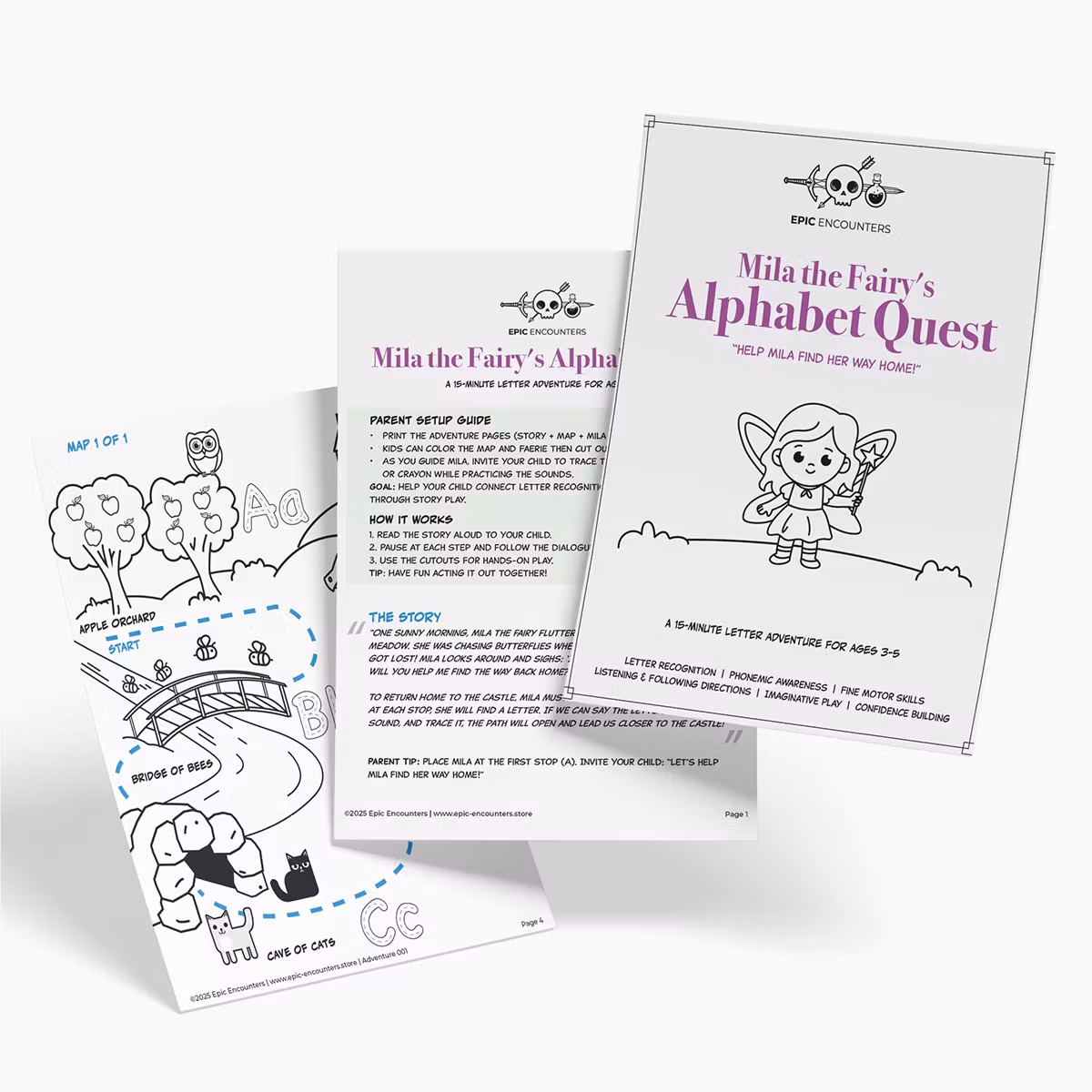 Free Printable Learning Adventures