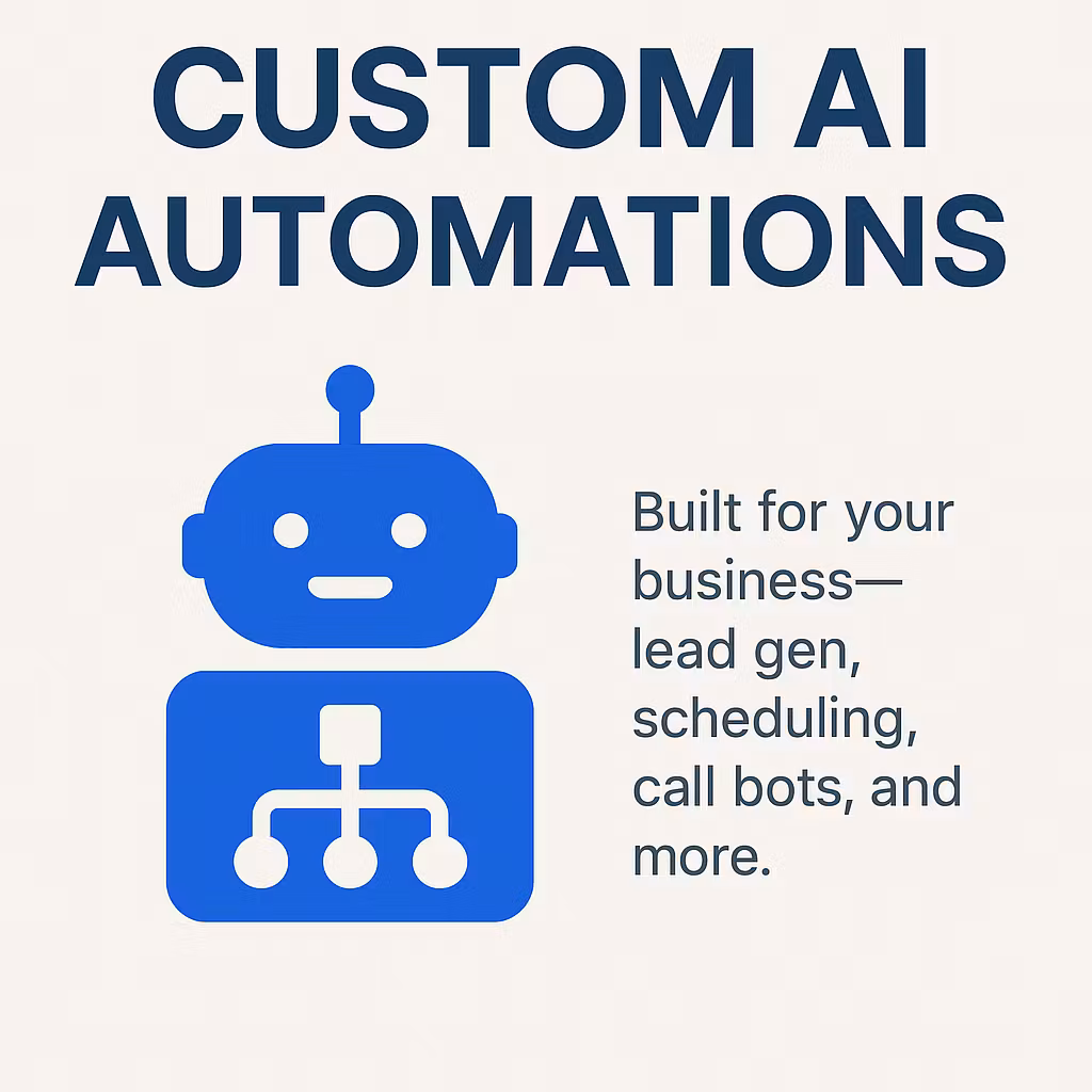 Custom AI Workflows