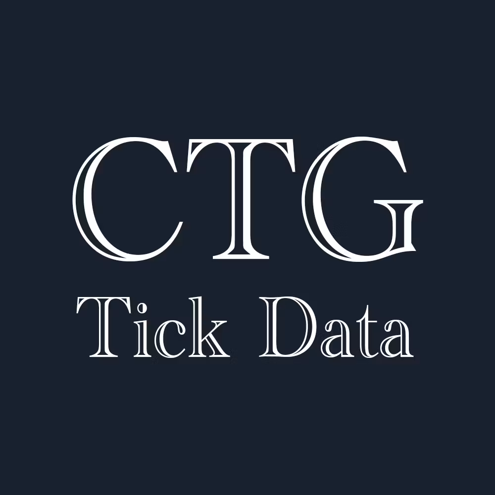 CTG Tick Data