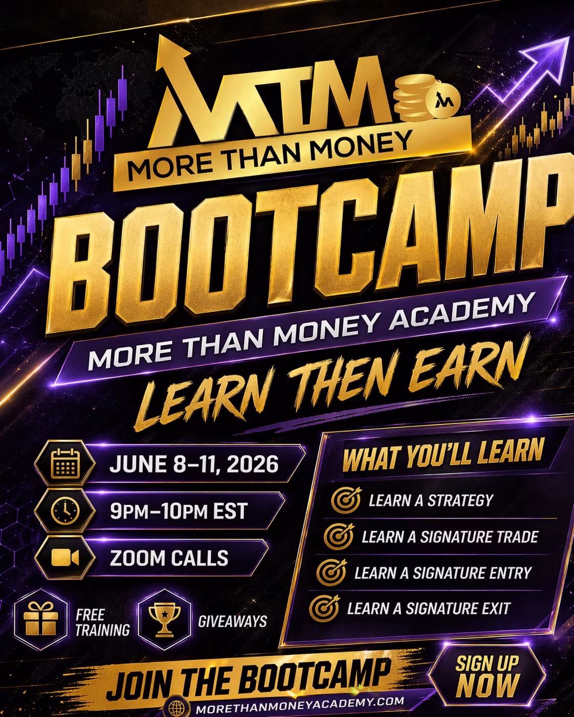 Matrix Bootcamp presented by More Than Money Academy