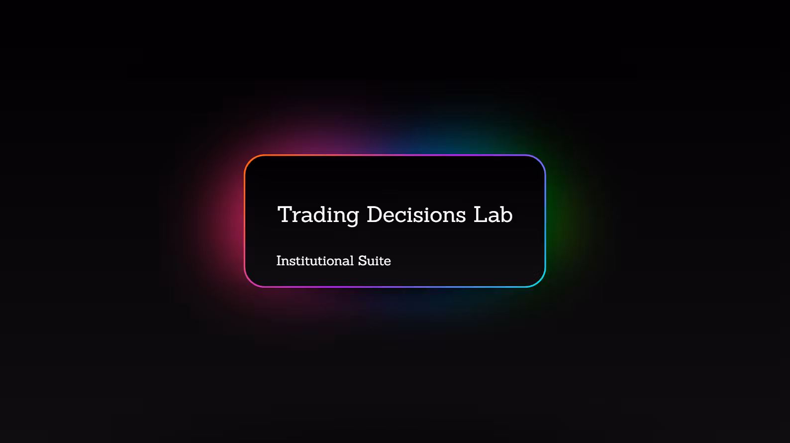 TDL Institutional Suite