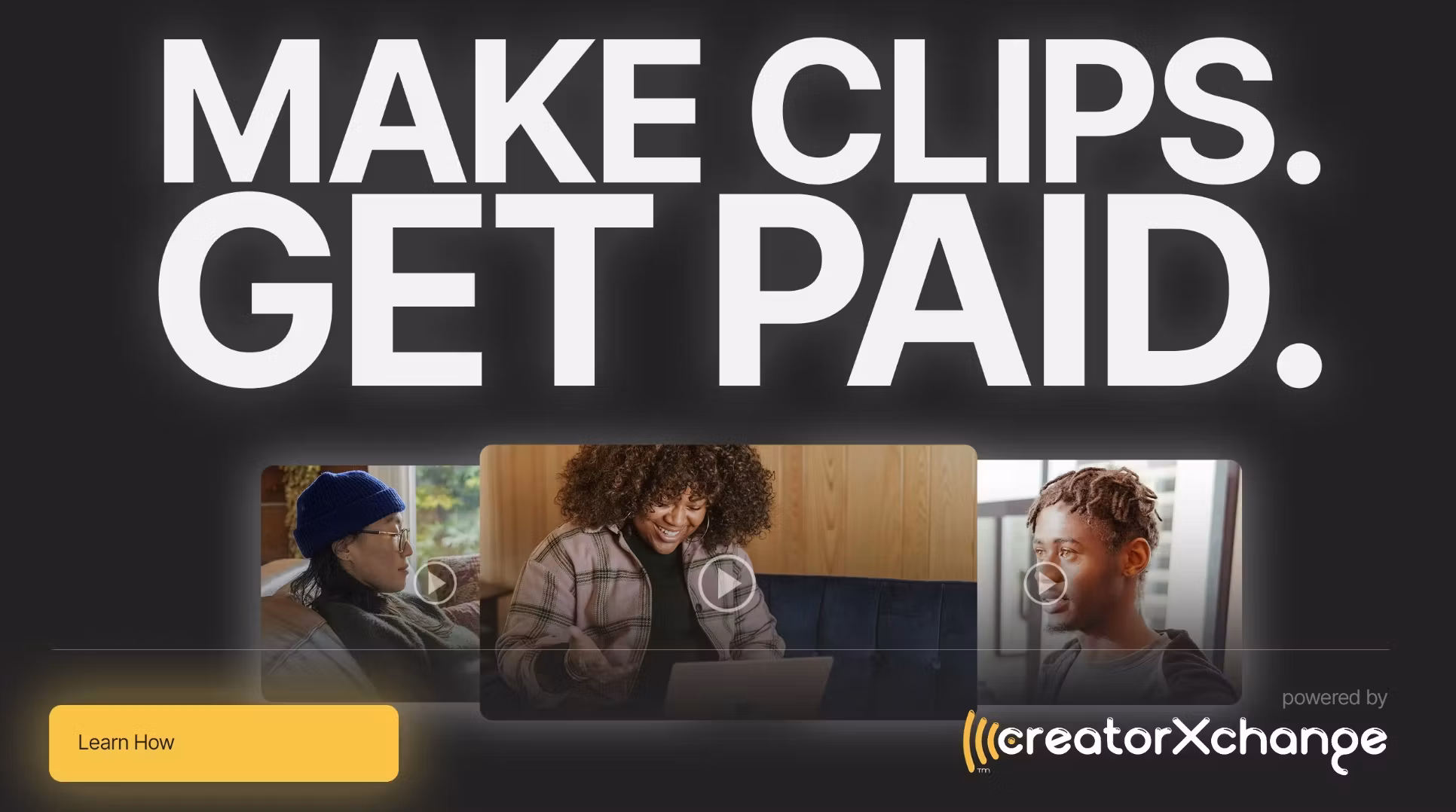 creatorXchange Clipper Marketplace