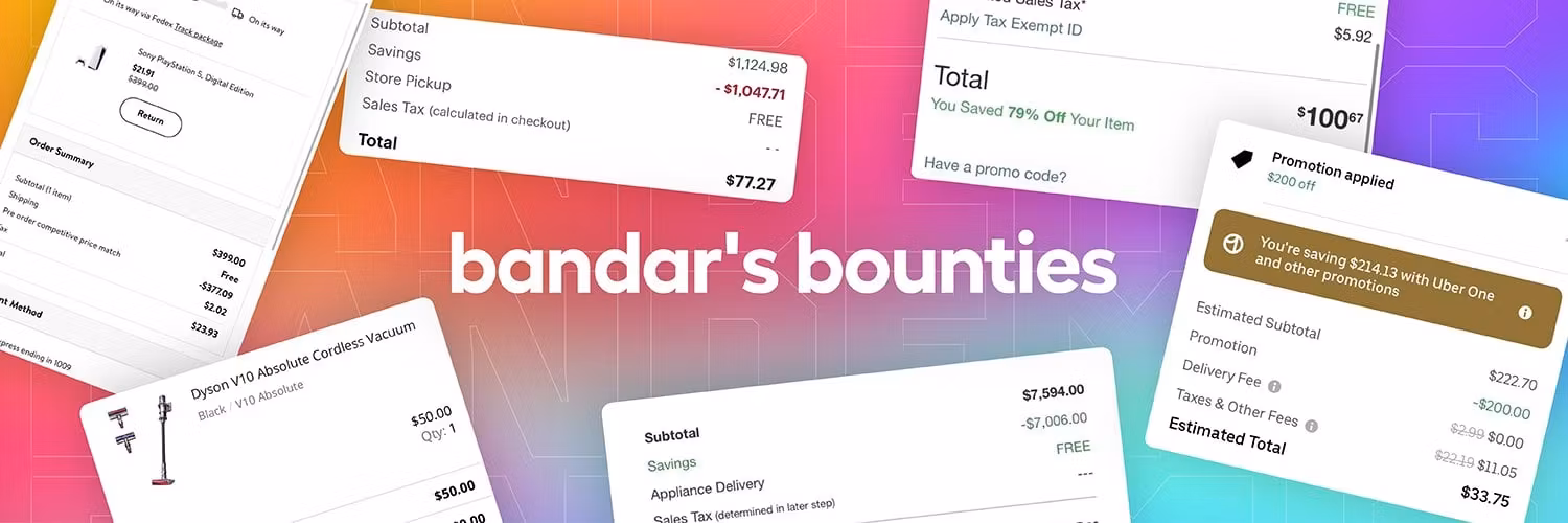 Bandar's Bounties