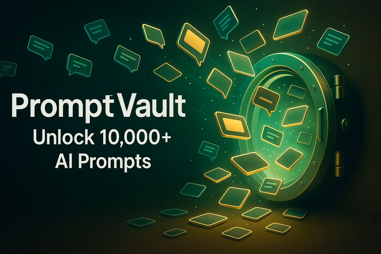 PromptVault  Unlock Monetizable Prompts