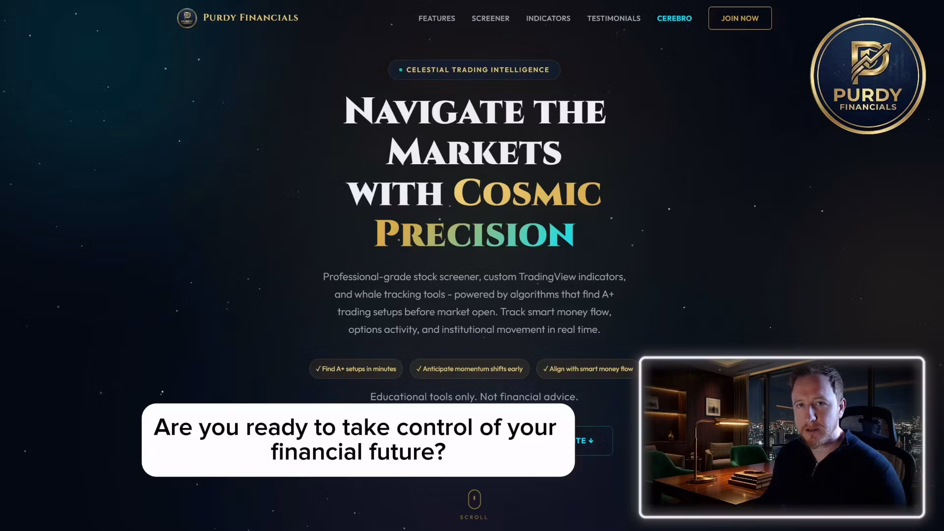 Purdy Financials Trading Suite
