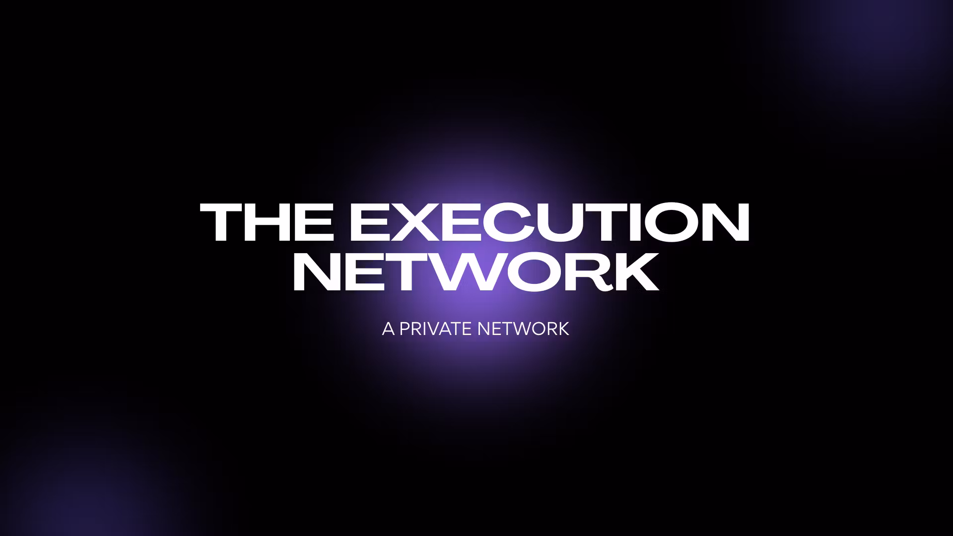 The Execution Network