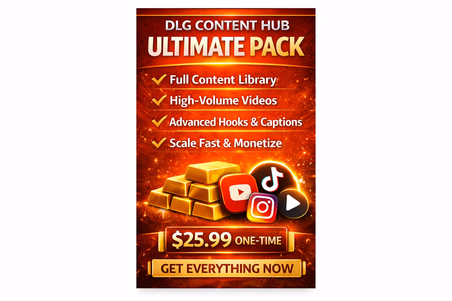 Ultimate Pack  $25.99
