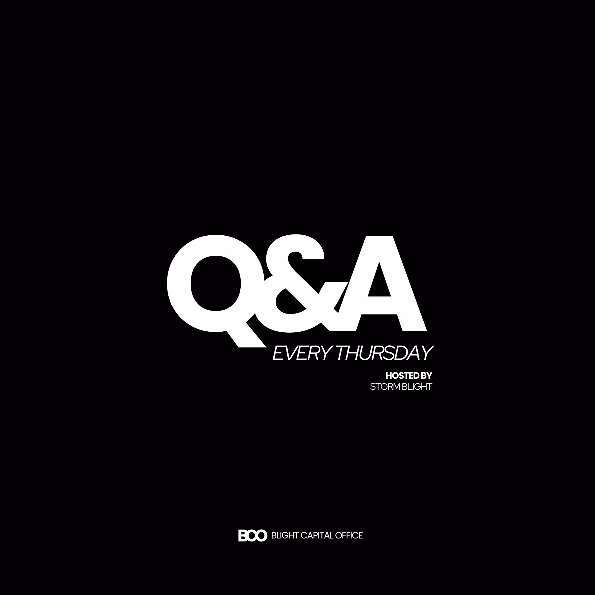 Weekly Q&A 