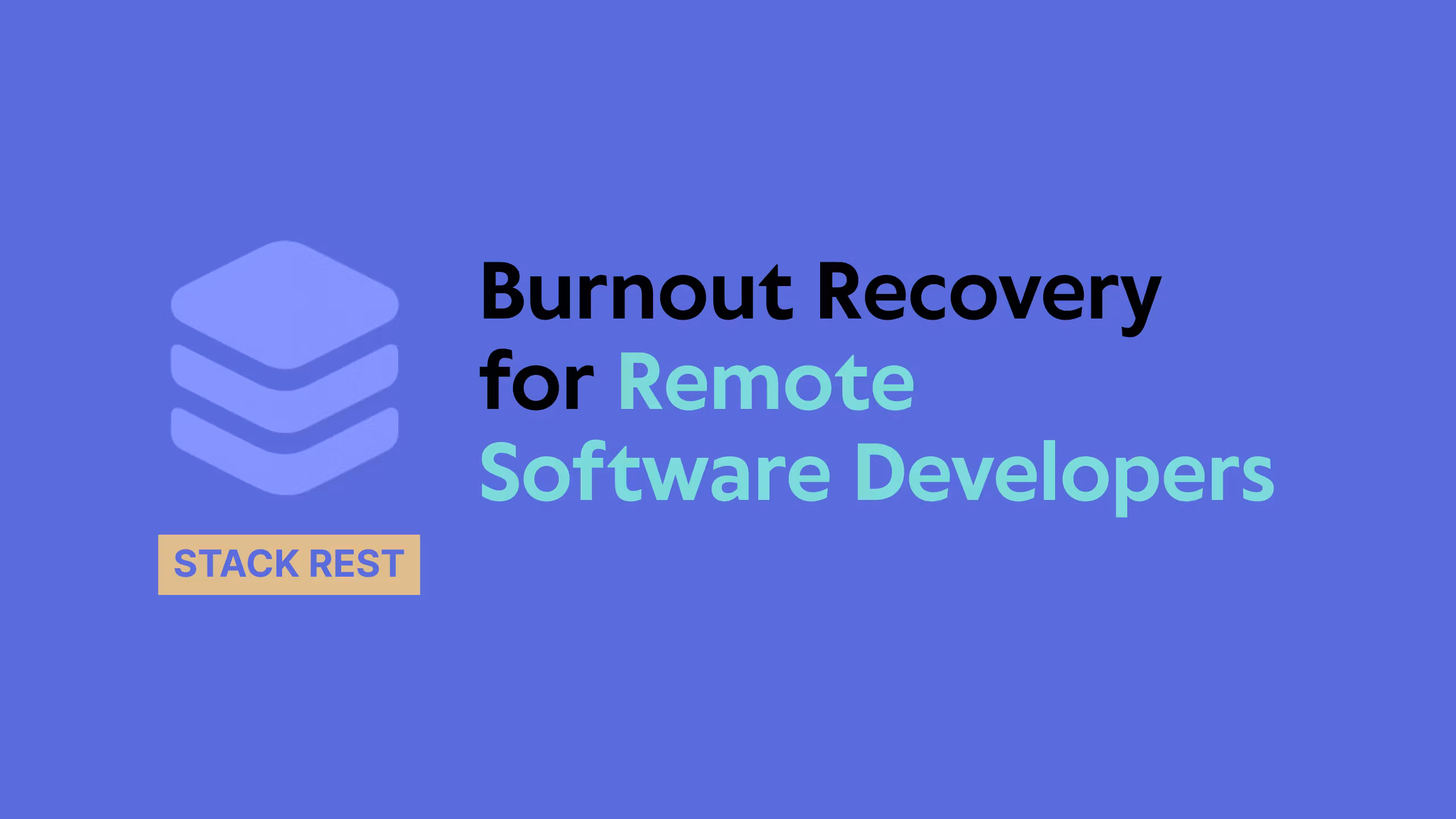 Burnout recovery as a Software Developer