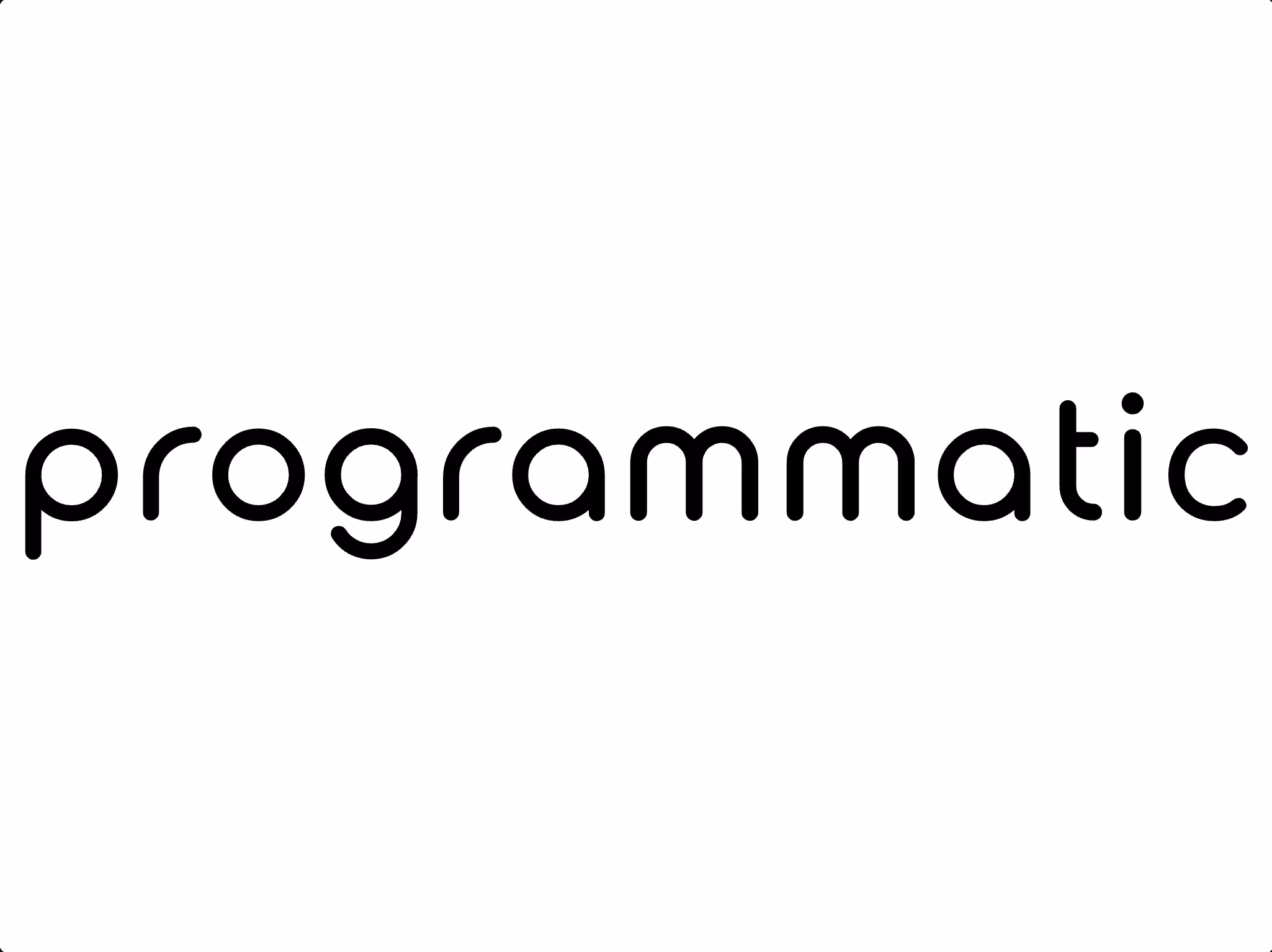 Programmatic