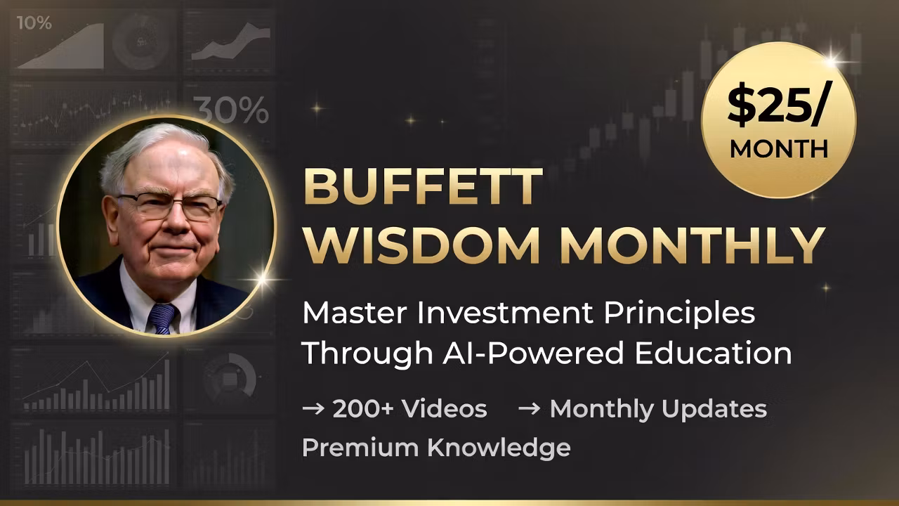 Buffett Wisdom Monthly(Premium)