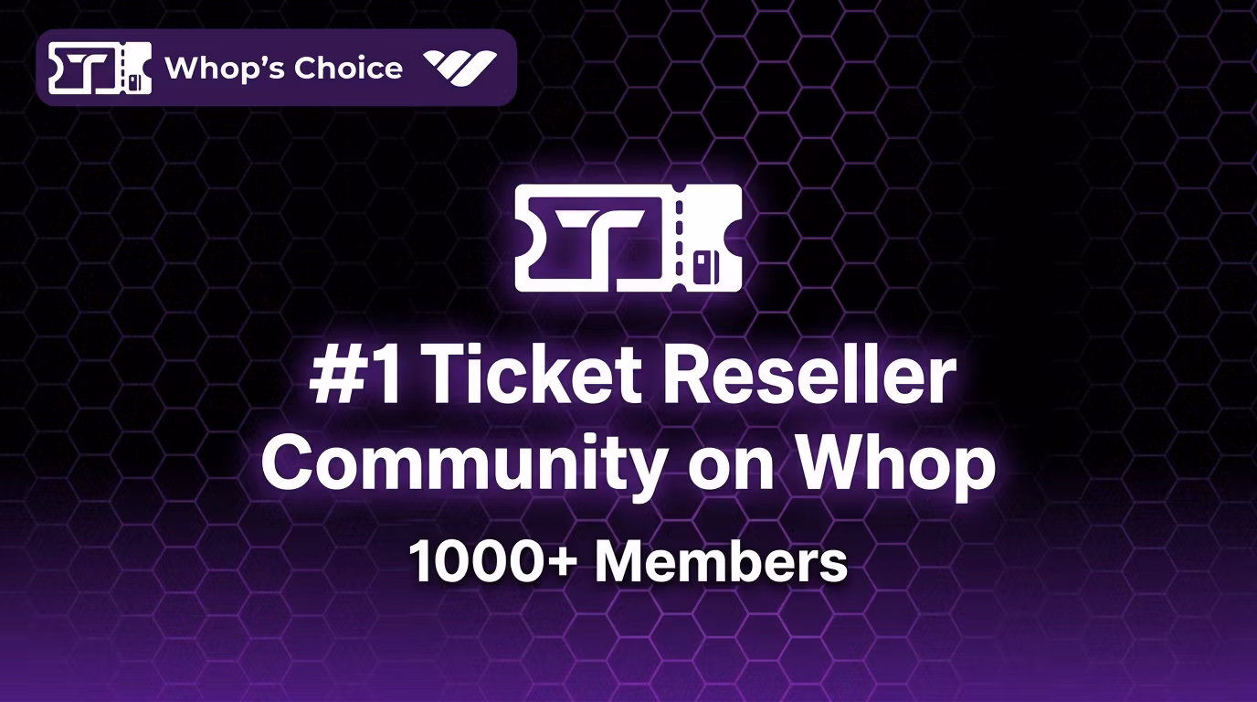 AI | Ticket Reselling - Free 💸