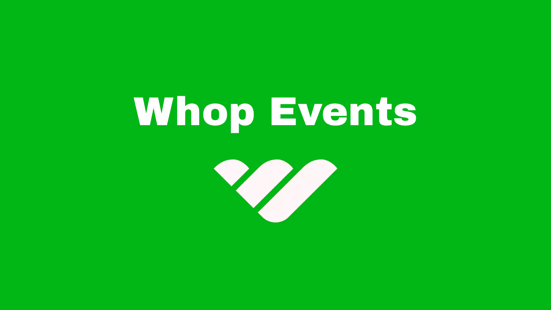 Whop Events