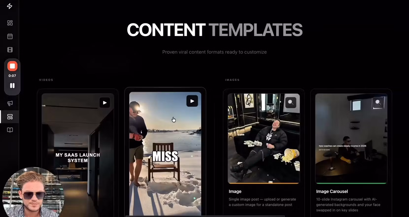 AI SAAS MASS POST WHITE Label 