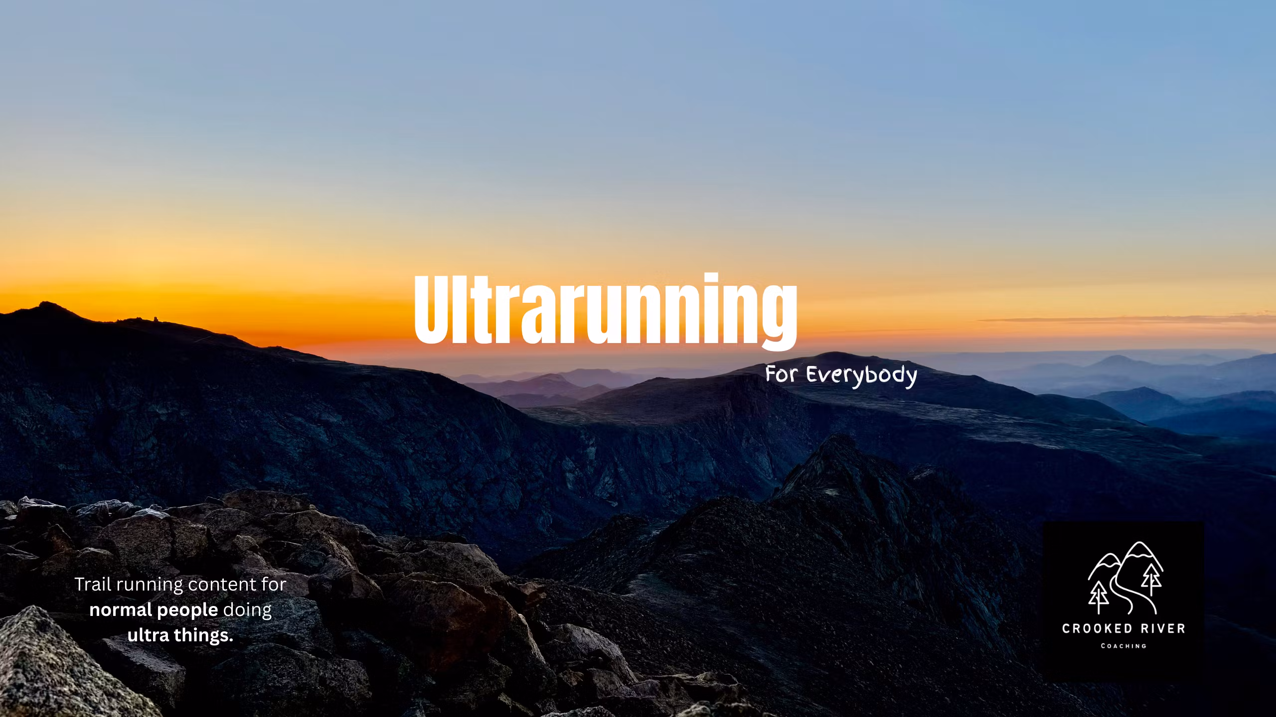 Trail and Ultrarunning Community