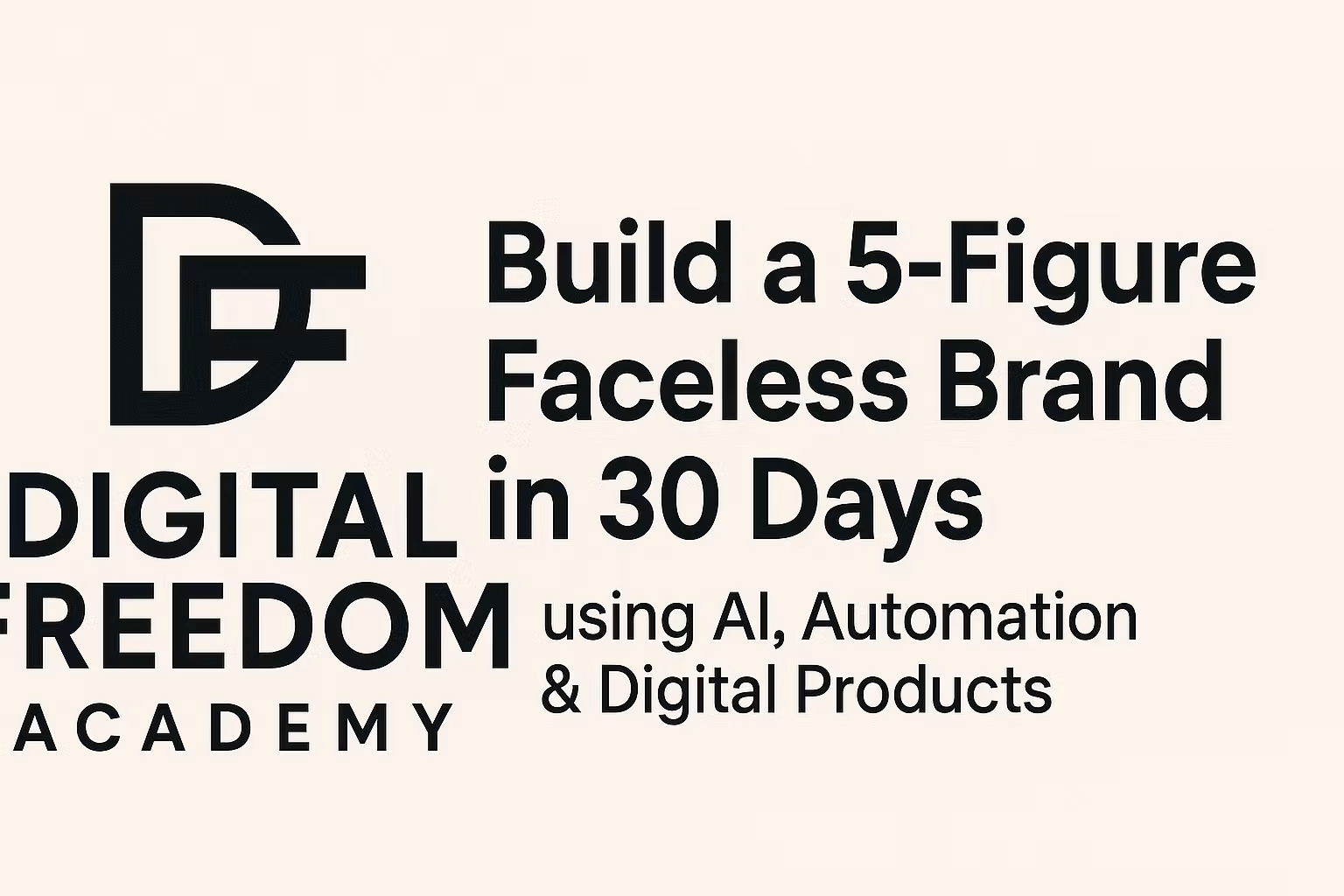 💼 DIGITAL FREEDOM ACADEMY💸