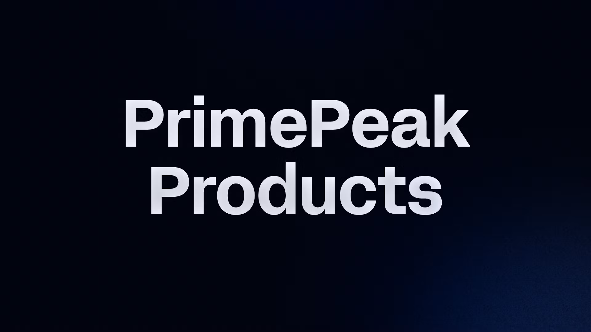 PrimePeak Products